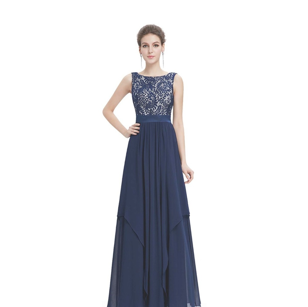 NWT Navy formal gown